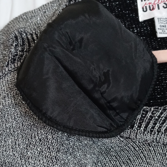 Outside influence oversize shoulder pads metallic - Picture 6 of 8